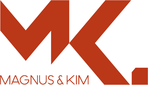 logotype Magnus och Kim